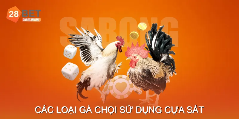 Các Loại Gà Chọi Sử Dụng Cựa Sắt