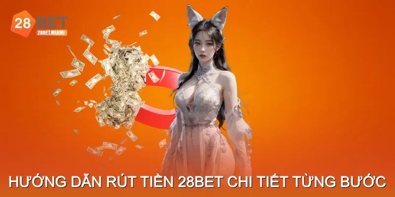 Hướng dẫn rút tiền 28BET chi tiết từng bước